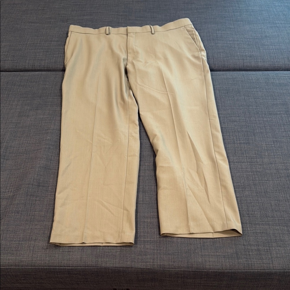 Haggar Tan Chinos Classic Cotton Blend